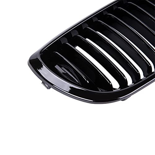 Parrillas de riñón negras brillantes para BMW Serie 3 E46 de 4 puertas (2002-2005) 6