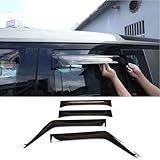 HALODE 4 pezzi Viseras Resistentes a la Intemperie para Defender 110 2020-2023,parasole Resistente Alle Intemperie, accessori per Auto durevoli di Alta qualità