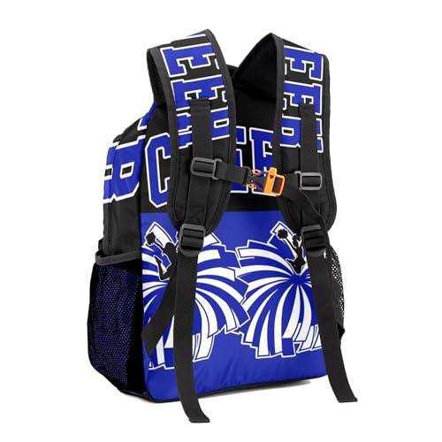 Blue Cheer Custom Cheer Bag Backpack for Cheerleader Personalized Cheerleading Backpack Bag, Cheer Coach Casual Travel Daypack3