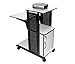 Mobile Presentation Station with Electrical and Cabinet