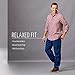 Wrangler Authentics mens Classic 5-pocket Relaxed Fit Cotton Jeans, Stone Bleach, 34W x 32L US