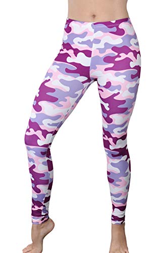 image for Comfy Yoga Pants – Soft Milk Silk Workout Leggings for Women - Fun L