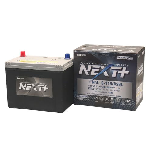 ■G&Yu NEXT+バッテリーS115/D26L 新品■ 車/船 12V バッテリー NEXTプラス NAL-S-115/D26L （旧NP115D26L/S-95L