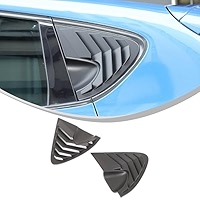 ABS Auto Achterruit Zijraam Deur Glas Luifel Shutter Trim Auto