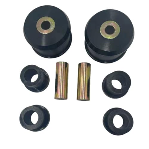 Automotive Car Front Control Arm Bushing Kit 22-202 Red and black Fits For 85-06 VW Beetle MK4 Golf Jetta MK2 MK3 (Black)