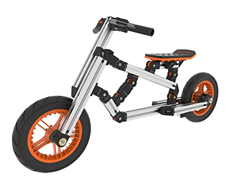 Image of MERITLINE Modular Ride On Toys, Buildable Kit 20 in 1 Go Kart Set, Suitable for 1 to 8 Years Old, 2 Wheel Bike, 3 Wheel Bike, Go Kart, Sit /Stand Scooter, etc. Most Popular L Kit (Non Electric)
