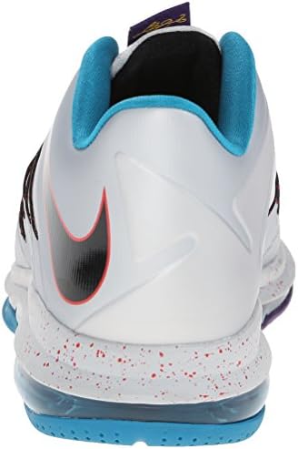 Nike Men's Air Max Lebron X Low Basketball Shoes (10.5, Raspberry Red/Blueprint-Court Purple-FLS - 579765 601) | Image 2