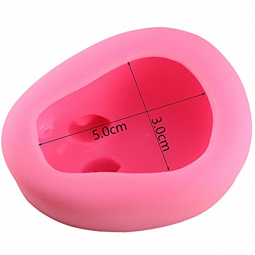 Moldfun 3D Rabbit Bunny Silicone Mold For Chocolate, Cake Decorating, Soap, Candy, Fondant, Crayon, Lotion Bar #TOP1