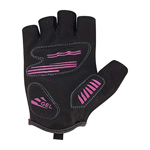 Luva para Ciclismo Bike Gel RT20 Rosa Rontek