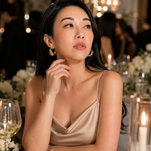 Image of Drop Dangle Earrings Set for Women and Girls | Celebrity Inspired Trendy Stylish Gold Plated Earrings Set Of 1