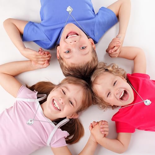 Friendship Necklace for 3, Heart Puzzle Matching BFF Best Friend Necklaces for 3, Best Friends Forever and Ever Necklace for Women Friendship Jewelry Gift2