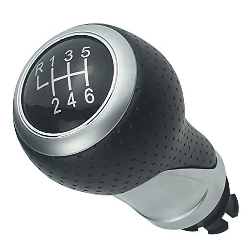 FanPaYY Pommeau de levier de vitesse, pommeau de levier de vitesse 6 vitesses pour A4 B6 B7 B8 A6 S4 8K A5 8T Q5 8R S Line Ibiza 6J Seat Leon Mk1 Golf MK4