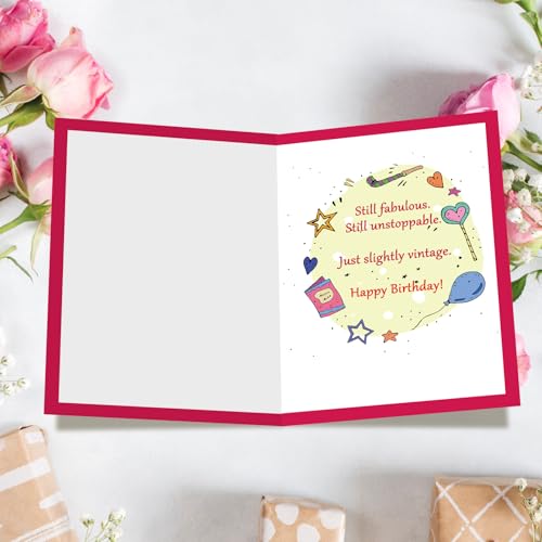 FANCYLUCKY Funny Birthday Card Gifts for Women Her Best Friend - Image 2