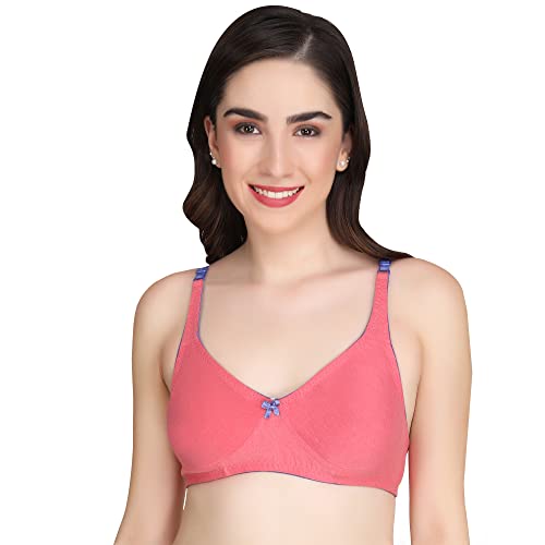 Image of Women Melange Fabric Everyday Non Padded Bra for Women