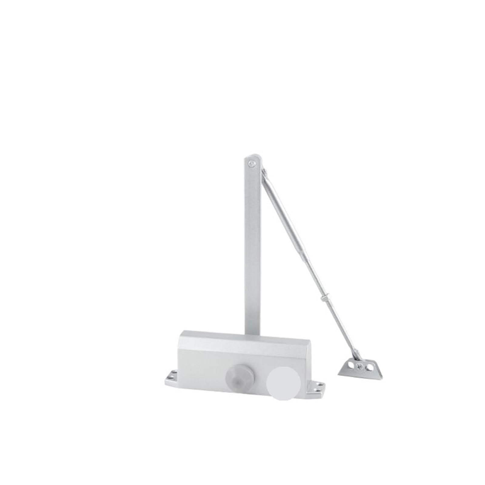 Chiudiporta automatico | Argento 20-85 kg for porte: chiusura idraulica a velocità regolabile(Silver-65-85kg)
