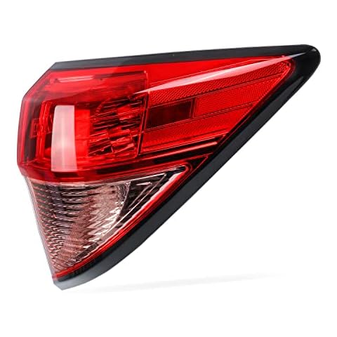 Left Driver Side Rear Tail Light LED Lamp Compatible with 2016 2017 2018 Honda HR-V HRV Replace 33552-T7S-A01 33552T7SA01 HO2804109 Cover