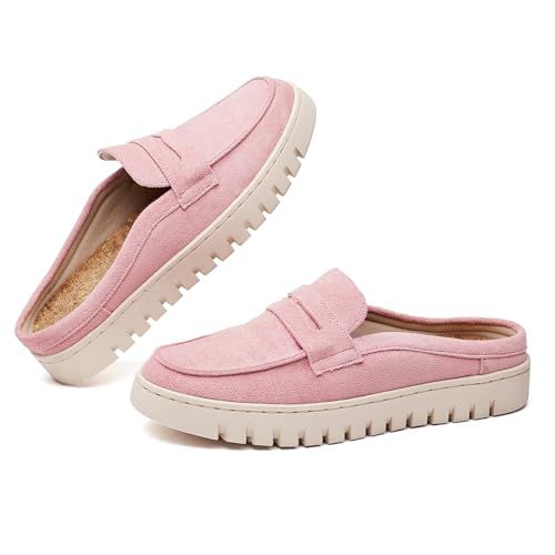 Image of Cvistpieo Womens Comfortable Slip On Loafers Indoor Outdoor Business Casual Mules Shoes for Women