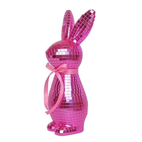 Lapin disco réfléchissant pour déco de Pâques et centre de table - 2