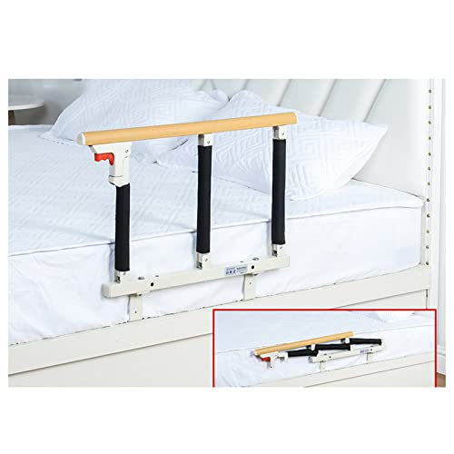 GFHOOZ Barandillas de Cama para Personas Mayores, Ajustables, de Seguridad, para hospitales, con bastón de Apoyo para Adultos Mayores, Barra de Apoyo para discapacitados, protec