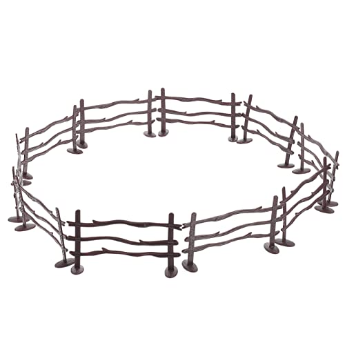 TOYANDONA 60-Teilige Figuren/Pädagogisches Zen-Gartenstall Simulationsspielzeug/Geschenke Tiere Zaun Miniatur Scheune… – Bild 3