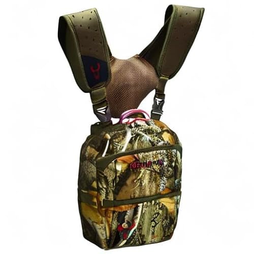 Badlands Camouflage Tactical Bino X Hunting Binocular Case – Hydration Compatible, Realtree Edge - Thumbnail 6