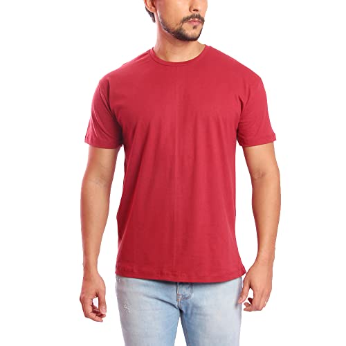 Kit 5 Camisetas Masculina Lisa Algodão Qualidade, Tamanho GG