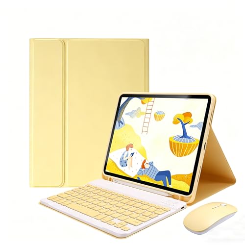 YEEHi �}�E�X�t���Ή� 2022 iPad Pro 11�C���` iPad Pro11 �� 4 ���� 3 ���� 2 ���� �L�[�{�[�h�P�[�X �J���[�L�[�{�[�h �J�o�[ ���� �L�����f�B�[�J���[ ���f�B�[�X ������ �y�����[ ���� �l�C(�C�G���[)
