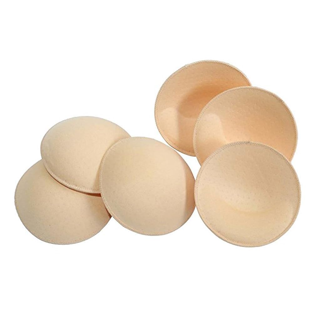 Reusable Nursing Pads, 3 Pairs, Beige-image-14