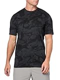 Under Armour Men's Project Rock All Over Print Short Sleeve T Shirt, (001) Black / / White, X-Large