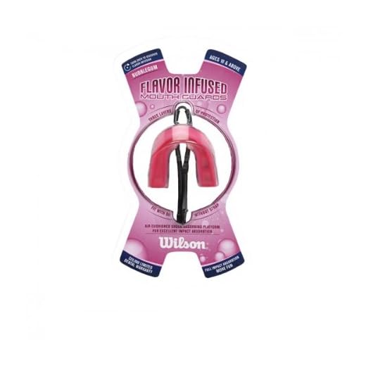 Wilson Bubblegum Geschmack Kinder Profi Mundschutz Gel mit oder ohne Strap X-Series + Dose/Box Kids Junior Aroma Kaugummi SCHWARZ PINK ROSA Zahnschutz Sport dreischichtig