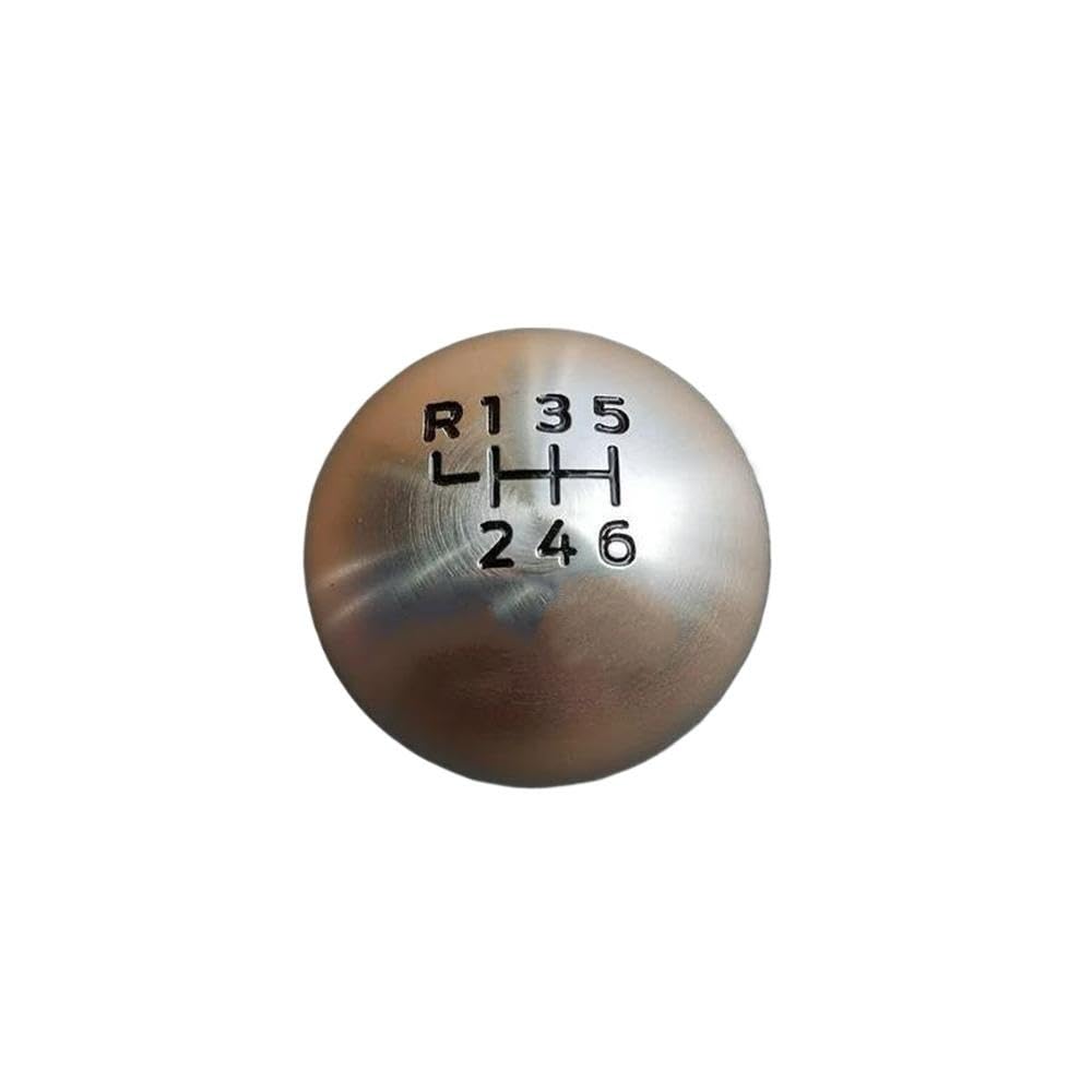 SXQPOCAR Alumium Racing 6 Speed Gear Shift Knob for Ford Focus for Fiesta Shift Lever Head(Black)