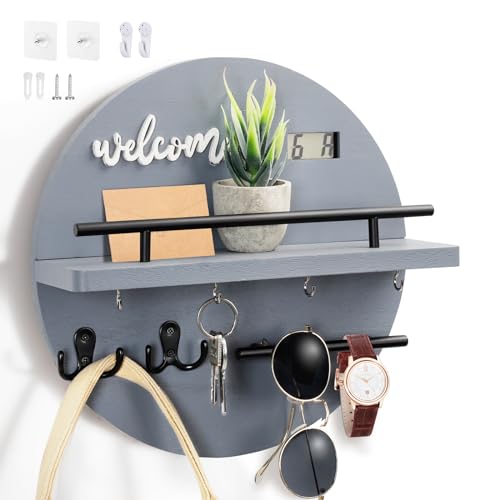 LEIRUOTM Key Holder for Wall, Key and Mail Holder Organizer with - Key...