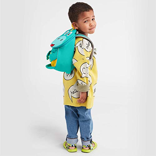 Affenzahn Kleiner Freund Kindergarten-Rucksack für 1-3 Jährige Ergonomisch Reflektierend Ziehzunge mit Namensschild – Bild 4