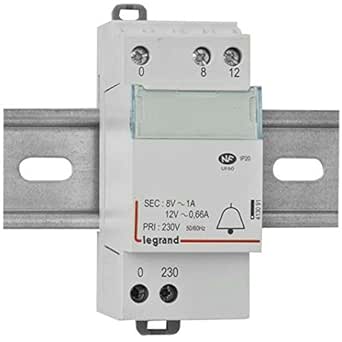 Transformateur De Sonnette - ZAMEL - TRM-358 - 5 A - 3 V/AC, 5 V/AC, 8