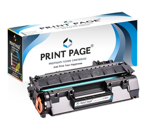 Image of 80X Toner Cartridge (Print 5000 Pages) Compatible for LJ Printers M401a, M401dn, M401dne, M401dw, M401n, M425dn, M425dw (1 pcs)