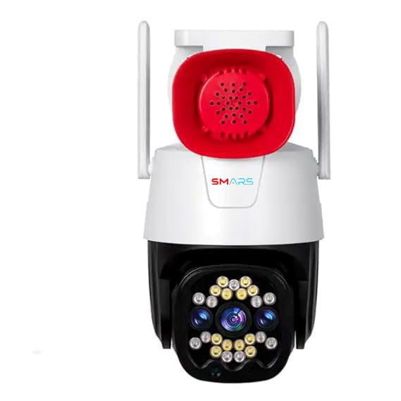 smars 4G/WI-FI V380pro 3MP IP PTZ Camera Motion Detection, Full Color Night Vision, High Speaker Alarm Security Outdoor Camera-image-44