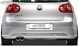 Excelentes productos. Extensión del parachoques trasero RDX Golf 5\"V2\" con orificio de escape izquierdo