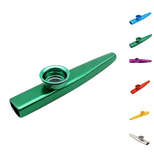 rongweiwang en Alliage d’aluminium Métal Kazoo Diaphragme Bouche Flûte traversière Harmonica Métal Kazoo Kids Party… - Les Beatles, Paul McCartney, John Lennon, RIngo Starr, George Harrison rongweiwang en Alliage d'aluminium Métal Kazoo Diaphragme Bouche Flûte traversière Harmonica Métal Kazoo Kids Party… – Image 6