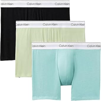 Calvin Klein Mens Cotton Classics 3-Pack Boxer Brief, Medium, Mens Underwear