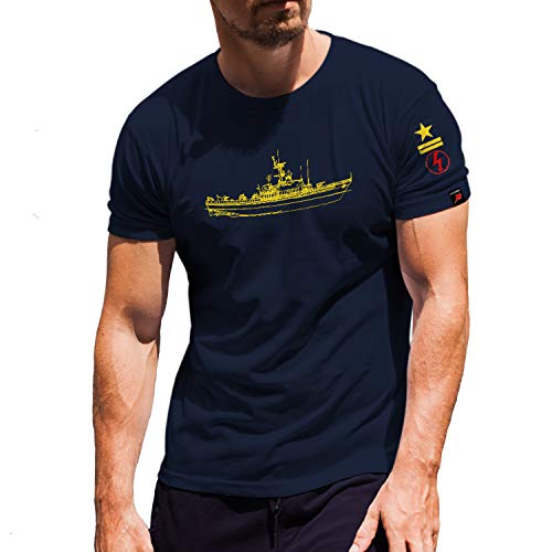 T-shirt sans fil grenouille Gransee NVA 30736 bleu L pour un look casual