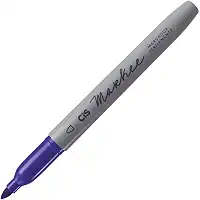 Marcador Permanente CIS Markee, Azul, Blister com 1 unidade