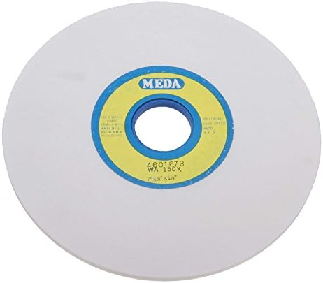 Meda 7 X 1/2 X 1-1/4 46H White Aluminum Oxide Surface Grinding Wheel