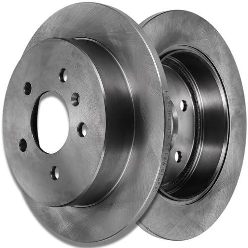 Image of SCITOO 55125 Rear Brake Rotors Brakes Kit:55125
