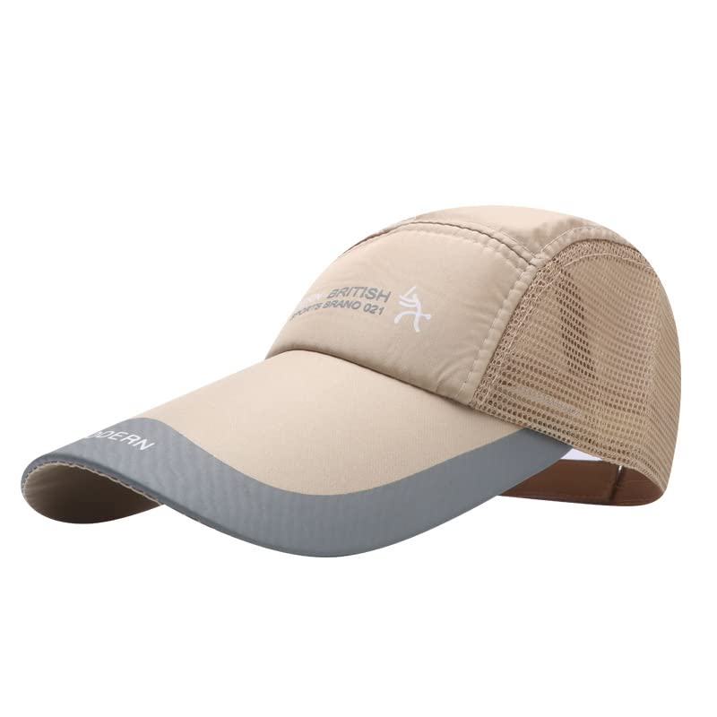 Casquette de Baseball Séchage Rapide Casquette Visière Longue Homme Femme Chapeau de Soleil Chapeau de Sports Protection Contre Soleil Casquette Cap Snapback Hat de...