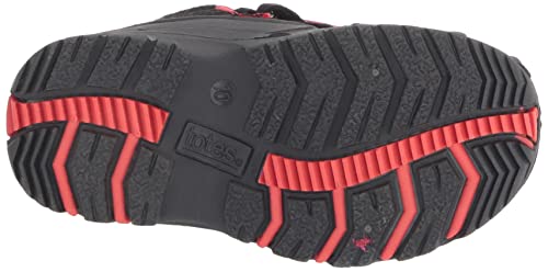 Totes Kids Snow Boots With Dual Closure (Bradley) All-Weather Insulated Winter Boots Built For Comfort, Durability - Keeps Feet Warm & Dry #TOP3