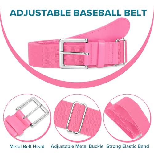 Image of Baseball Socks and Belt Combo for Youth Adult - Softball Socks and Belt for Boys and Girls