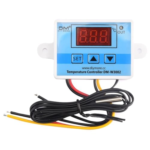 Termorregulador digital LED W3002 evita variaciones térmicas con su sensor preciso de 220V