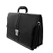 Bag Street - Bolso de asas de cuero sintético para mujer negro...