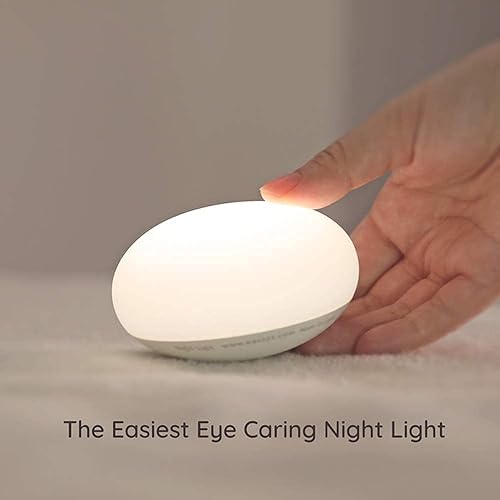 Miniatura 2 de Anico EASZZZ - Luz nocturna para bebé, lámpara de noche de guardería para lactancia, lámpara de noche táctil de silicona suave sin BPA, cuidado de