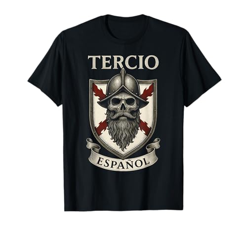 Tercio Cruz Española Borgoña Flandes Soldado España Camiseta